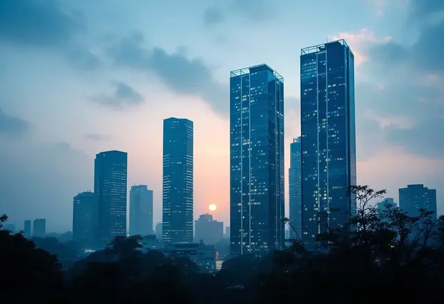 Bengaluru skyline
