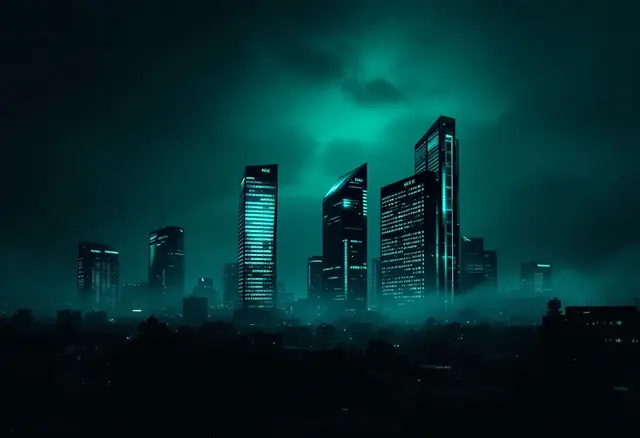 Hyderabad skyline