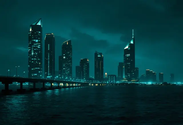 Mumbai skyline